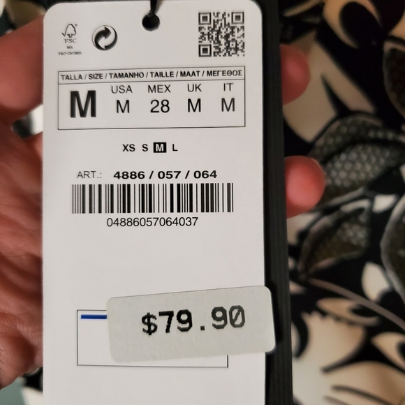 NWT Zara sheath dress size medium - Picture 7 of 10